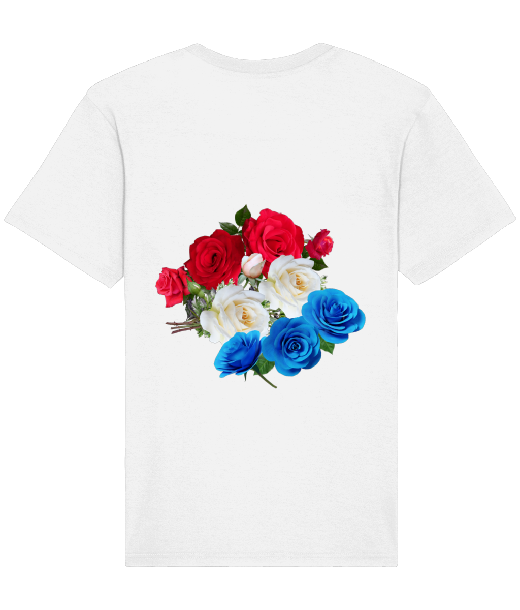 T-Shirt Bloemen - Wit
