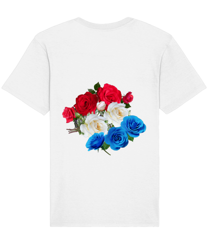 T-Shirt Bloemen - Wit